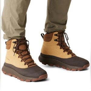 Columbia Men's Tan and Brown Snow Boots